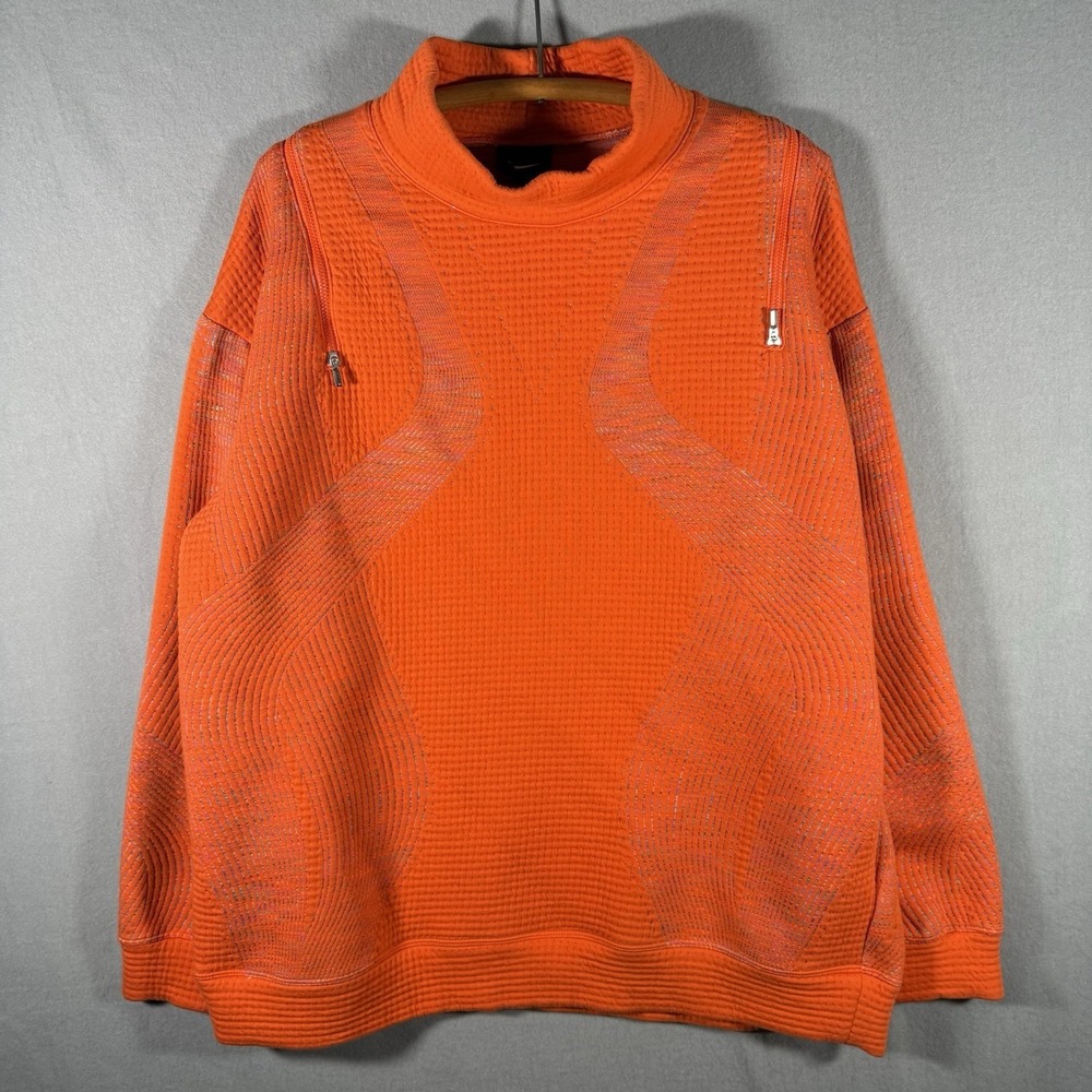 Nike City Ready Mock Neck Tech Pack Running Top Sz M CU5124-837‎